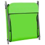 Tumbonas plegables 2 unidades acero y tela verde de vidaXL, Tumbonas - Ref: Foro24-310343, Precio: 76,56 €, Descuento: %
