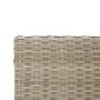 Sofá jardín forma de L con mesa y cojines ratán PE gris claro by , Garden sets - Ref: Foro24-369032, Price: 337,72 €, Discoun...