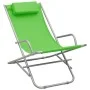 Sillas mecedoras 2 unidades acero verde de vidaXL, Tumbonas - Ref: Foro24-310339, Precio: 114,41 €, Descuento: %