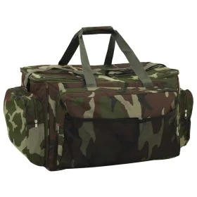 Bolso de pesca impermeable tela Oxford verde camuflaje by , Gear boxes and bags - Ref: Foro24-4009957, Price: 38,67 €, Discou...