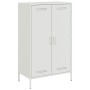 Weißer Stahlschrank 68x39x113 cm von , Sideboards - Ref: Foro24-842969, Preis: 147,32 €, Rabatt: %