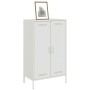 Weißer Stahlschrank 68x39x113 cm von , Sideboards - Ref: Foro24-842969, Preis: 147,32 €, Rabatt: %