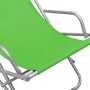 Sillas mecedoras 2 unidades acero verde de vidaXL, Tumbonas - Ref: Foro24-310339, Precio: 114,41 €, Descuento: %