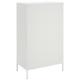Weißer Stahlschrank 68x39x113 cm von , Sideboards - Ref: Foro24-842969, Preis: 147,32 €, Rabatt: %
