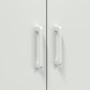 Weißer Stahlschrank 68x39x113 cm von , Sideboards - Ref: Foro24-842969, Preis: 147,32 €, Rabatt: %