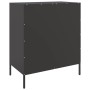 Aparador de acero negro 68x39x79 cm de , Aparadores - Ref: Foro24-842976, Precio: 120,62 €, Descuento: %