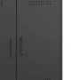 Schwarzer Stahlschrank 68x39x79 cm von , Sideboards - Ref: Foro24-842976, Preis: 100,88 €, Rabatt: %