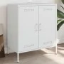 Weißer Stahlschrank 68x39x79 cm von , Sideboards - Ref: Foro24-842981, Preis: 107,27 €, Rabatt: %