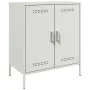 Weißer Stahlschrank 68x39x79 cm von , Sideboards - Ref: Foro24-842981, Preis: 107,27 €, Rabatt: %
