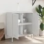 Aparador de acero blanco 68x39x79 cm de , Aparadores - Ref: Foro24-842981, Precio: 107,27 €, Descuento: %