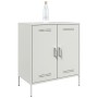 Aparador de acero blanco 68x39x79 cm de , Aparadores - Ref: Foro24-842981, Precio: 108,44 €, Descuento: %
