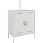 Weißer Stahlschrank 68x39x79 cm von , Sideboards - Ref: Foro24-842981, Preis: 107,27 €, Rabatt: %