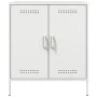 Weißer Stahlschrank 68x39x79 cm von , Sideboards - Ref: Foro24-842981, Preis: 107,27 €, Rabatt: %