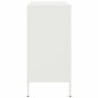 Aparador de acero blanco 68x39x79 cm de , Aparadores - Ref: Foro24-842981, Precio: 108,44 €, Descuento: %