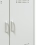 Aparador de acero blanco 68x39x79 cm de , Aparadores - Ref: Foro24-842981, Precio: 108,44 €, Descuento: %