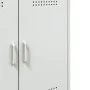Weißer Stahlschrank 68x39x79 cm von , Sideboards - Ref: Foro24-842981, Preis: 107,27 €, Rabatt: %