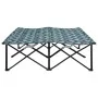 Tumbona plegable para 2 personas acero con estampado de hojas de vidaXL, Tumbonas - Ref: Foro24-310354, Precio: 114,62 €, Des...