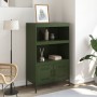 Olivgrüner Stahlschrank 68x39x113 cm von , Sideboards - Ref: Foro24-842974, Preis: 128,31 €, Rabatt: %