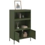 Olivgrüner Stahlschrank 68x39x113 cm von , Sideboards - Ref: Foro24-842974, Preis: 128,31 €, Rabatt: %