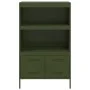 Aparador de acero verde oliva 68x39x113 cm de , Aparadores - Ref: Foro24-842974, Precio: 126,81 €, Descuento: %