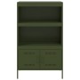 Olivgrüner Stahlschrank 68x39x113 cm von , Sideboards - Ref: Foro24-842974, Preis: 128,31 €, Rabatt: %