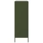 Aparador de acero verde oliva 68x39x113 cm de , Aparadores - Ref: Foro24-842974, Precio: 126,81 €, Descuento: %