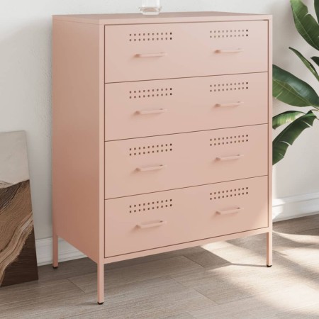 Aparador de acero rosa 68x39x89 cm by , Sideboards - Ref: Foro24-842983, Price: 156,43 €, Discount: %
