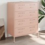 Aparador de acero rosa 68x39x89 cm by , Sideboards - Ref: Foro24-842983, Price: 156,43 €, Discount: %