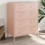 Rosa Stahlschrank 68x39x89 cm von , Sideboards - Ref: Foro24-842983, Preis: 154,63 €, Rabatt: %