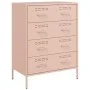 Rosa Stahlschrank 68x39x89 cm von , Sideboards - Ref: Foro24-842983, Preis: 154,63 €, Rabatt: %
