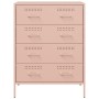 Aparador de acero rosa 68x39x89 cm by , Sideboards - Ref: Foro24-842983, Price: 156,43 €, Discount: %