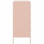 Aparador de acero rosa 68x39x89 cm by , Sideboards - Ref: Foro24-842983, Price: 156,43 €, Discount: %