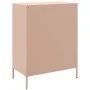 Aparador de acero rosa 68x39x89 cm de , Aparadores - Ref: Foro24-842983, Precio: 154,63 €, Descuento: %