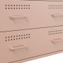 Aparador de acero rosa 68x39x89 cm by , Sideboards - Ref: Foro24-842983, Price: 156,43 €, Discount: %