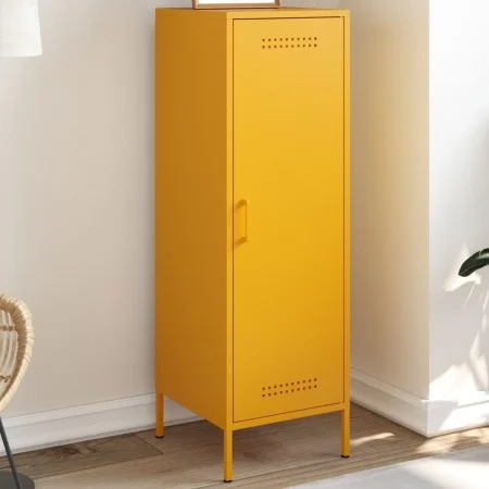 Gelber Senf Stahlschrank 36x39x113 cm von , Sideboards - Ref: Foro24-843009, Preis: 99,74 €, Rabatt: %