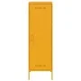 Aparador de acero amarillo mostaza 36x39x113 cm by , Sideboards - Ref: Foro24-843009, Price: 100,90 €, Discount: %