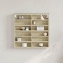 Vitrina de madera de ingeniería roble Sonoma 60x8,5x58 cm de , Estantes y estanterías - Ref: Foro24-847963, Precio: 43,32 €