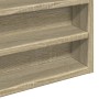 Ingeneering Holzvitrine Eiche Sonoma 60x8,5x58 cm von , Regale und Regale - Ref: Foro24-847963, Preis: 41,62 €, Rabatt: %