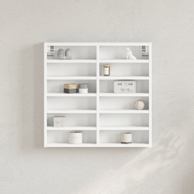 Holzvitrine in Weiß, 60x8,5x58 cm von , Regale und Regale - Ref: Foro24-847961, Preis: 44,62 €, Rabatt: %