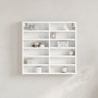 Holzvitrine in Weiß, 60x8,5x58 cm von , Regale und Regale - Ref: Foro24-847961, Preis: 44,62 €, Rabatt: %