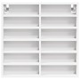 Holzvitrine in Weiß, 60x8,5x58 cm von , Regale und Regale - Ref: Foro24-847961, Preis: 44,62 €, Rabatt: %