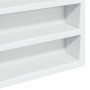 Holzvitrine in Weiß, 60x8,5x58 cm von , Regale und Regale - Ref: Foro24-847961, Preis: 44,62 €, Rabatt: %