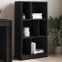 Estantería madera de ingeniería negro 57x28,5x107,5 cm by , Bookcases and shelves - Ref: Foro24-848004, Price: 58,29 €, Disco...