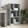 Estantería madera de ingeniería gris hormigón 57x28,5x107,5 cm de , Librerías y estanterías - Ref: Foro24-848006, Precio: 53,...