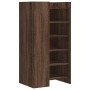 Mueble zapatero madera de ingenería marrón roble 52x37,5x100 cm by , Shoe racks and shoe organizers - Ref: Foro24-848450, Pri...