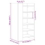 Mueble zapatero madera de ingeniería blanco 52x37,5x100 cm de , Zapateros y organizadores de calzado - Ref: Foro24-848444, Pr...