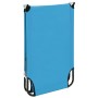 Tumbona plegable de acero azul turquesa de vidaXL, Tumbonas - Ref: Foro24-310348, Precio: 75,50 €
