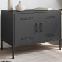 Mueble de TV acero negro 68x39x50,5 cm von , TV-Möbel - Ref: Foro24-842934, Preis: 74,77 €, Rabatt: %