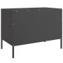 Mueble de TV acero negro 68x39x50,5 cm von , TV-Möbel - Ref: Foro24-842934, Preis: 73,89 €, Rabatt: %