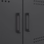 Mueble de TV acero negro 68x39x50,5 cm von , TV-Möbel - Ref: Foro24-842934, Preis: 74,77 €, Rabatt: %